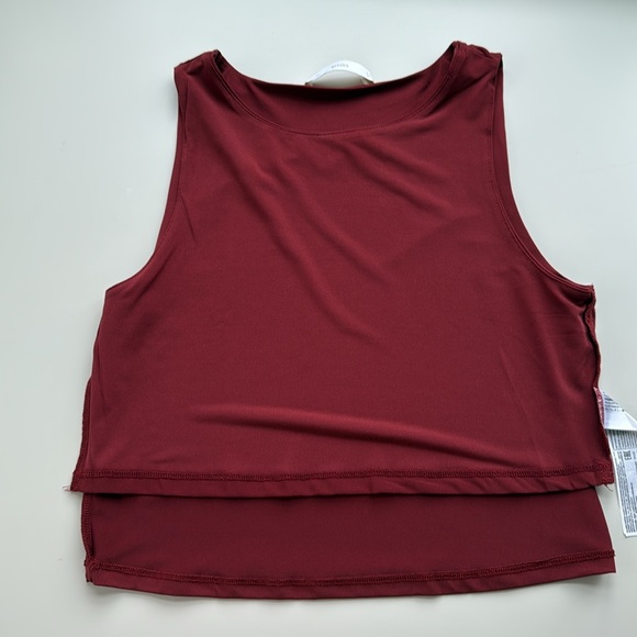Mango Deep Red Tank Top - Picture 5 of 6